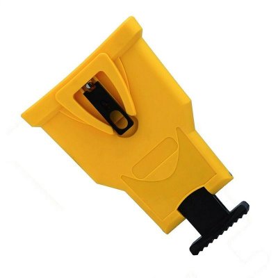 Chainsaw Teeth Sharpener Chain Saw Sharpener Grinding Chain Tool Yellow