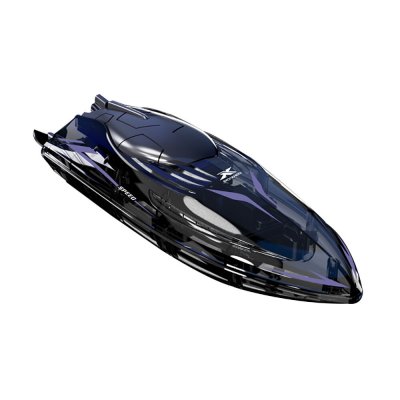 YTRC 802 RC Boat 2.4G Stunt 360° Rolling with LED Lights 5CH RC Boat High Speed Speedboat Waterproof 20km/h Electric Racing Vehicles Models Lakes Pools Remote Control Toys