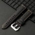 22mm Multi-color Hand-sewn Retro Cow Leather Smart Watch Band Replacement Strap COD