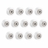 SIMAX3D 13/24Pcs Polycarbonate Pulley Wheel Plastic Pulley Linear Bearing for Creality CR10 Ender 3 3D Printer Part COD