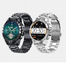 LEMFO LEMZ 1.39 inch 454*454 pixels Touch Screen ECG Heart Rate Monitor bluetooth calling 16 Sports Modes IP67 Waterproof Smart Watch COD